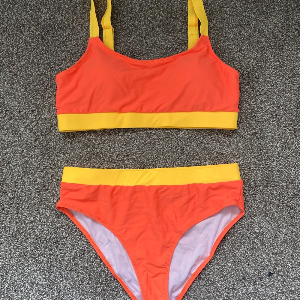 Brand New Color-block bikini
